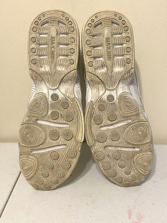 VTG Nike Airmax Super Bad 2006 White/White Sneakers 314769-101 Mens Size 11.5‎ main image 4